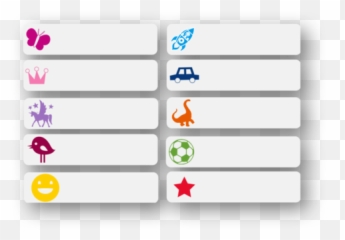 Labels - Vertical Emoji,Emoji Name Labels