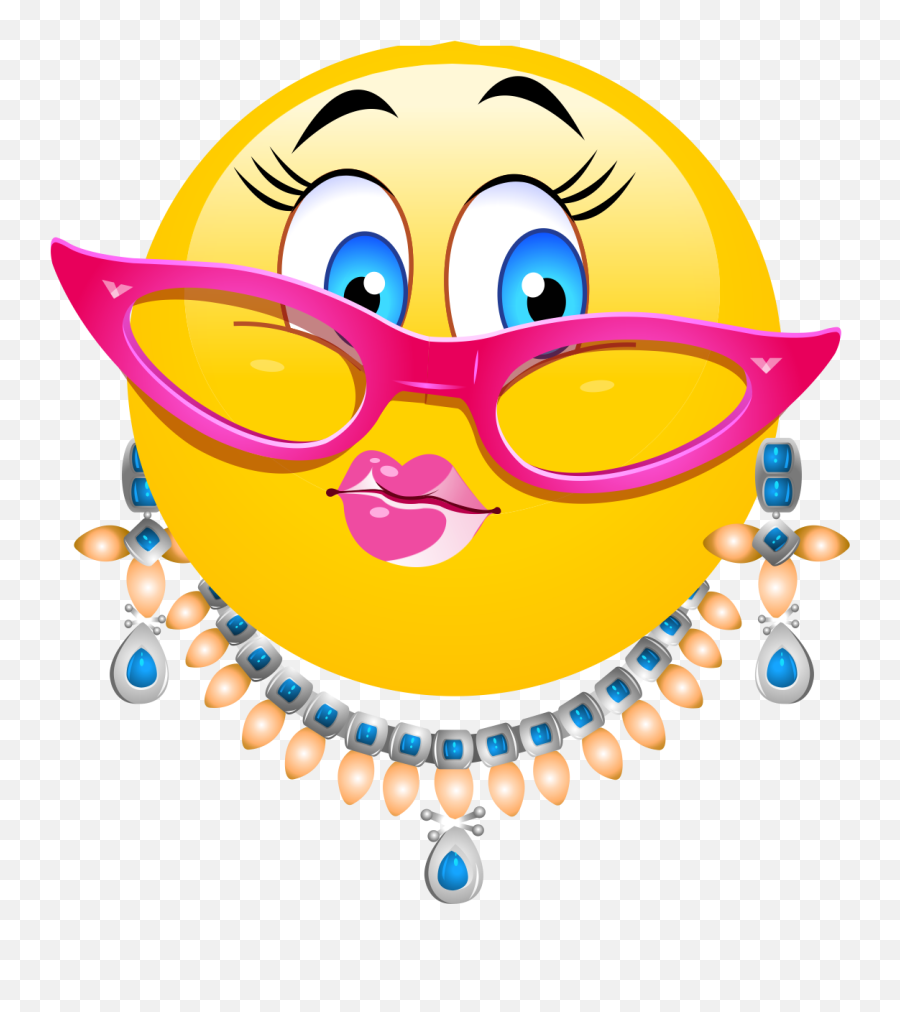 Lady With Glasses Emoji Decal - Girl Poop Emoji With Glasses,Lady Emoji