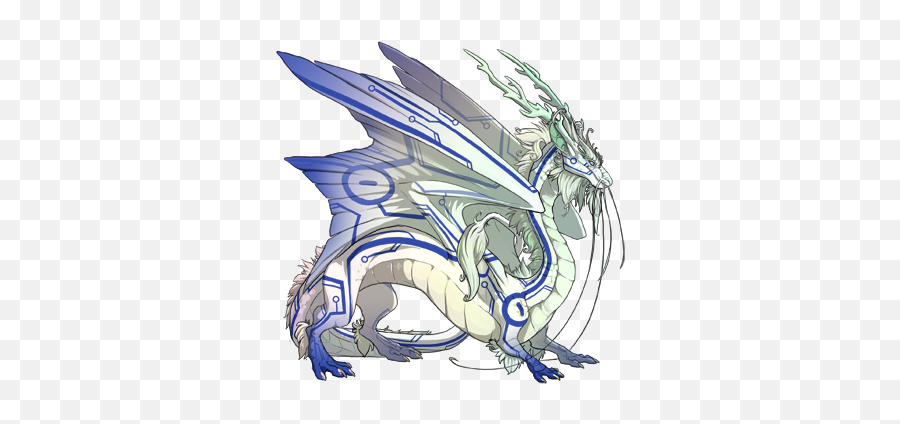 Dragons - Cyan Dragon Emoji,