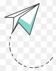 Download Paper Airplane Png White - Vector Art Paper Plane Emoji,Paper Plane Emoticon
