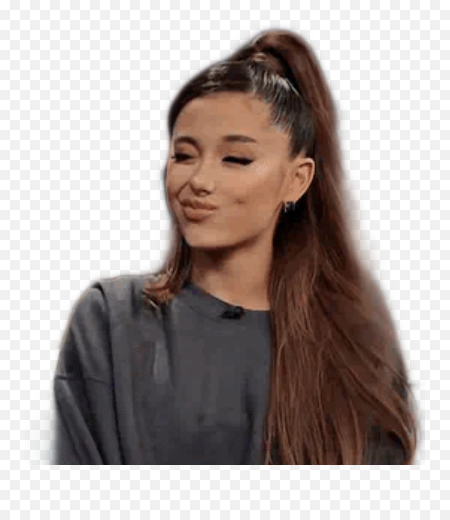 Arianagrande Ariana Grande Sticker - Hair Coloring Emoji,Brown Hair Emojis