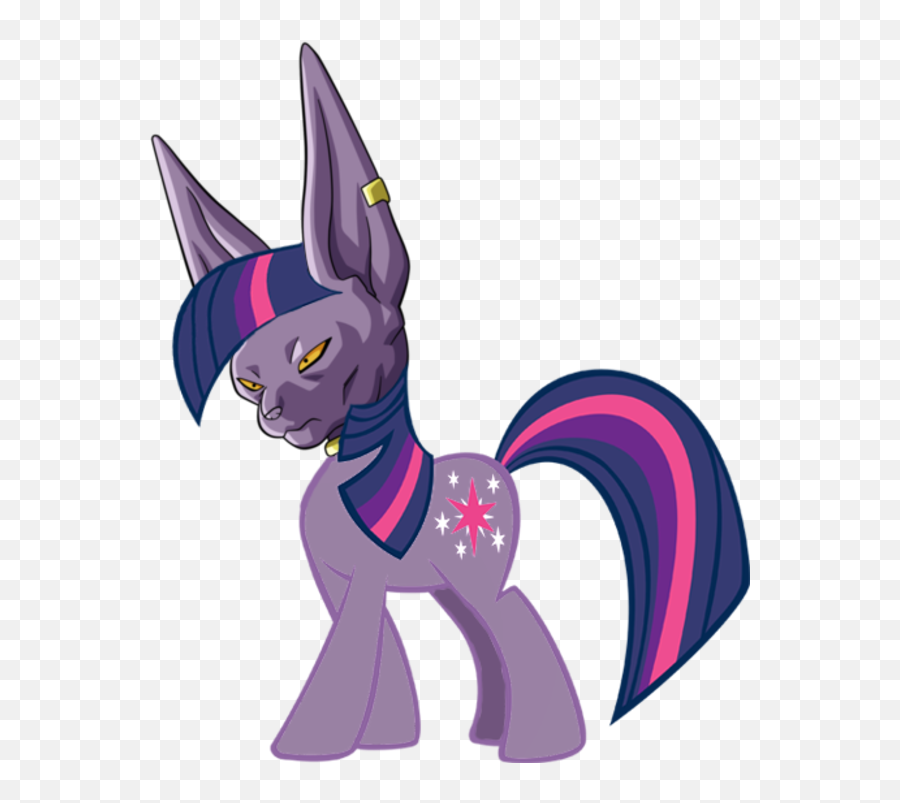 Beerus Sparkle - Twilight Sparkle My Little Pony Purple Emoji,Beerus Dragon Ball Emotions