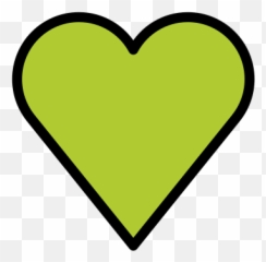 Green Heart Emoji - Corazos Verde,Green Light Emoji
