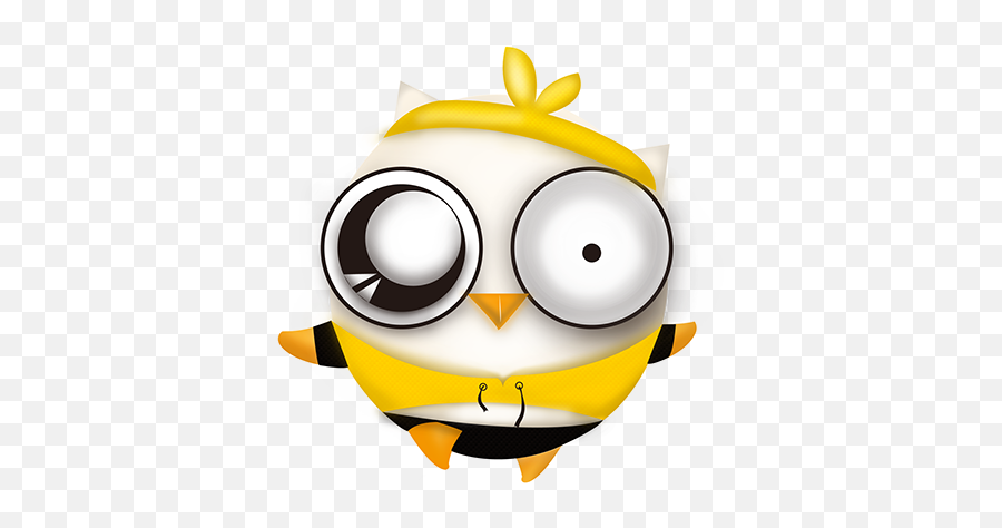Little Owl On Behance - Happy Emoji,Owl Emoticon Smiley