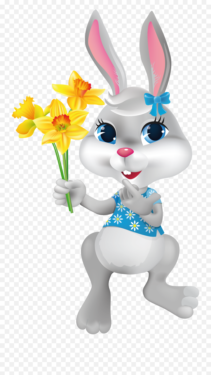Easter Bunny Png Transparent Images - Bunny Transparent Background Easter Png Emoji,Pagan Easter Bunny Emoticons