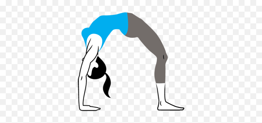 Core Muscles Anatomy - Clip Art Back Bend Emoji,Yoga Poses That Evoke Emotion