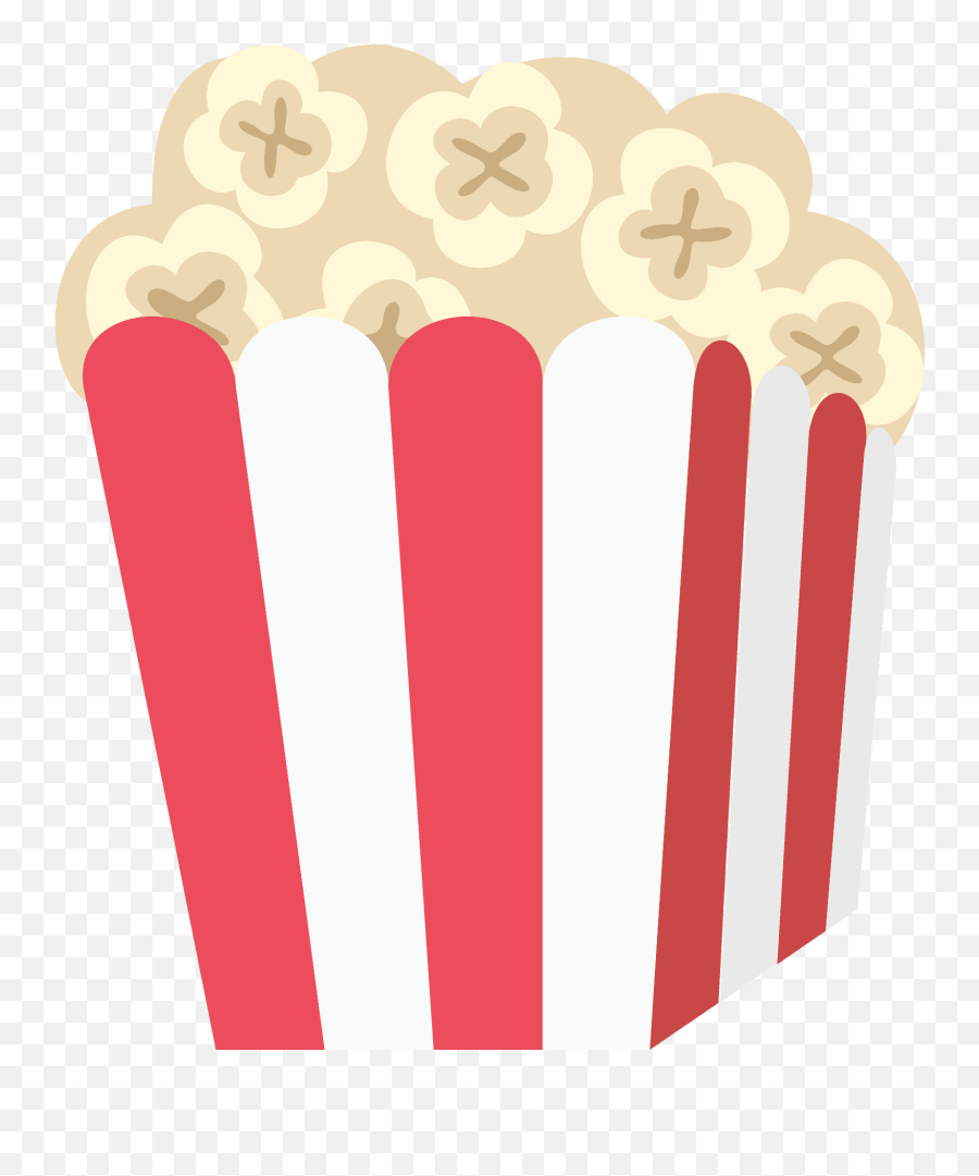 Emoji Clipart Popcorn - Transparent Background Stickers For Discord,Corn Emoji