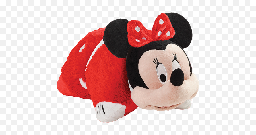 Jumboz Red Minnie Mouse Pillow Pet - Minnie Mouse Pillow Pet Emoji,Disney Emoji Plush