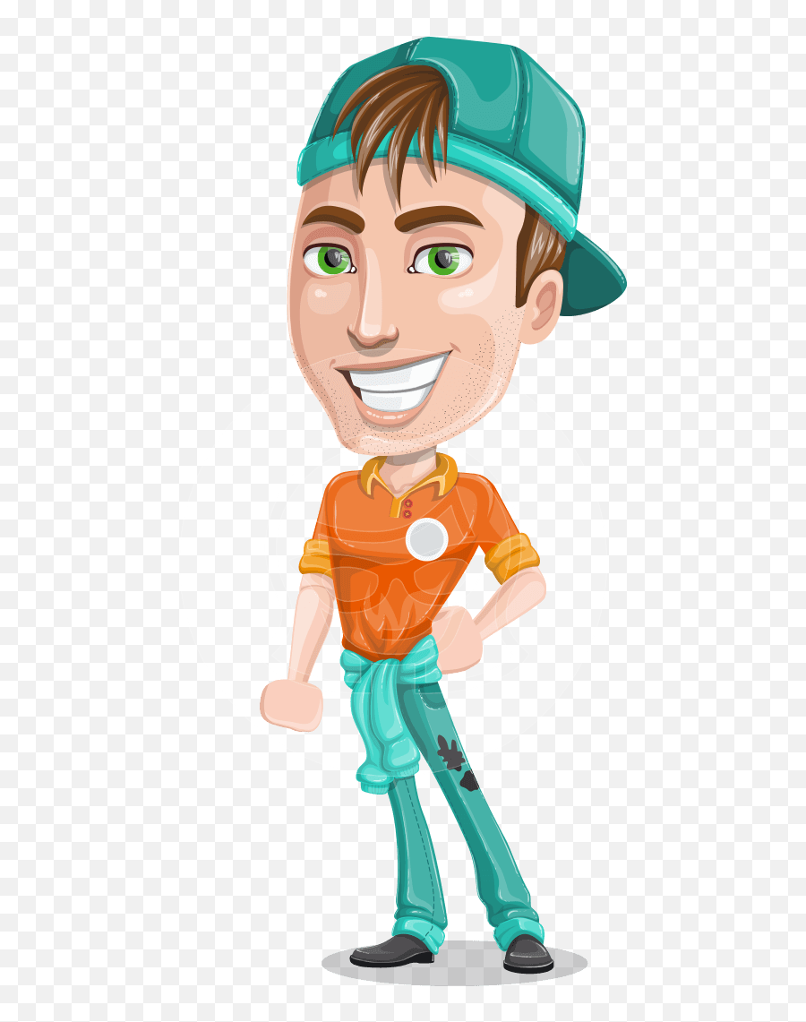 Repairman Cartoon Vector Character - Portable Network Graphics Emoji,Cartoon Face With Emotions Template