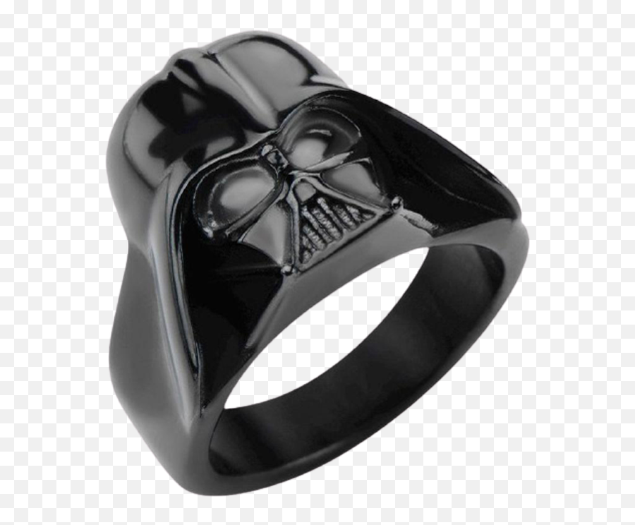 Star Wars Darth Vader 3d Black Ring - Darth Vader Rings Emoji,Darthvader Emoticon