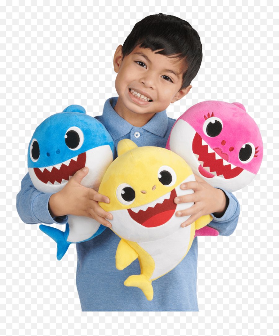 Baby Shark - Baby Shark Soft Toy Emoji,Shark Emoticon Instagram