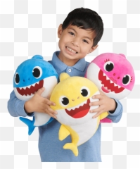 Baby Shark - Baby Shark Soft Toy Emoji,Shark Emoticon Instagram