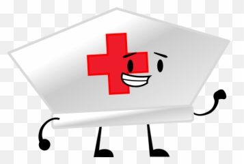 New Nurse Hat Pose - Cross Clipart Full Size Clipart Language Emoji,Funny Cartoon Nurses Emojis