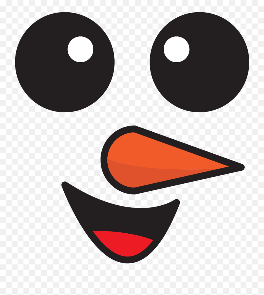 Snowman Sketch With Black Eye - Dot Emoji,Snowman Emoticons For Facebook