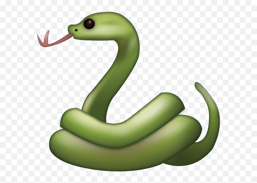 Emoji Clipart Snake Emoji Snake - Iphone Snake Emoji,Eyes Squiggly Lines Emoji