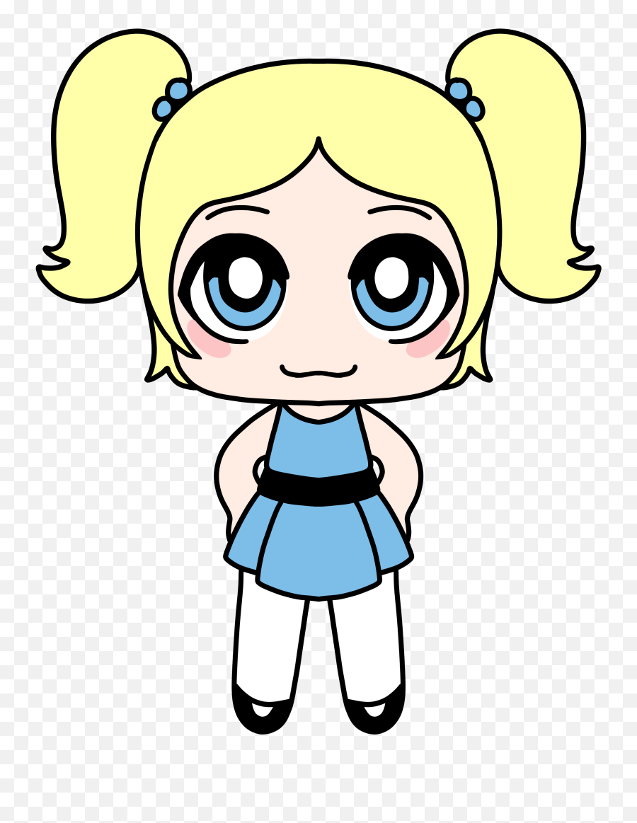 I Drew A Chibi Bubbles Hope You Like It Chibi - Fictional Character Emoji,Uma Musume Discord Emojis