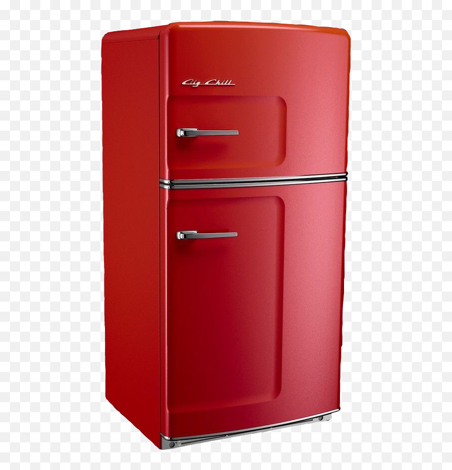 Kitchen Refrigerator Sticker - Big Chill Red Refrigerator Emoji,Refrigerator Emoji