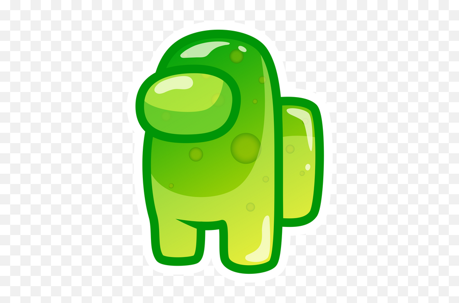 Among Us Jelly Character Sticker - Sticker Mania Emoji,Among Us Emoji