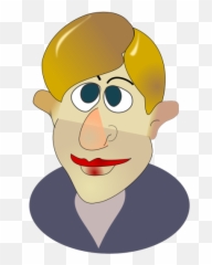 Cartoon Man Face Png Svg Clip Art For Web - Download Clip Emoji,What Is Red Thing With Long Nose Emoji
