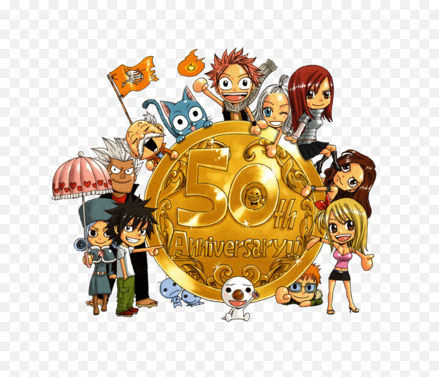 Fairy Tail Transparent Hq Png Image - Fairy Tail Cute Transparent Emoji,Fairy Tail Emojis