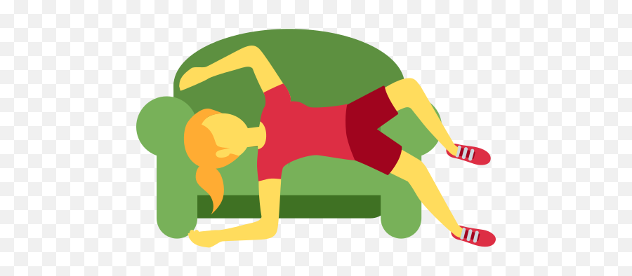 Laziness Real Emoji - For Running,Exercise Emoji