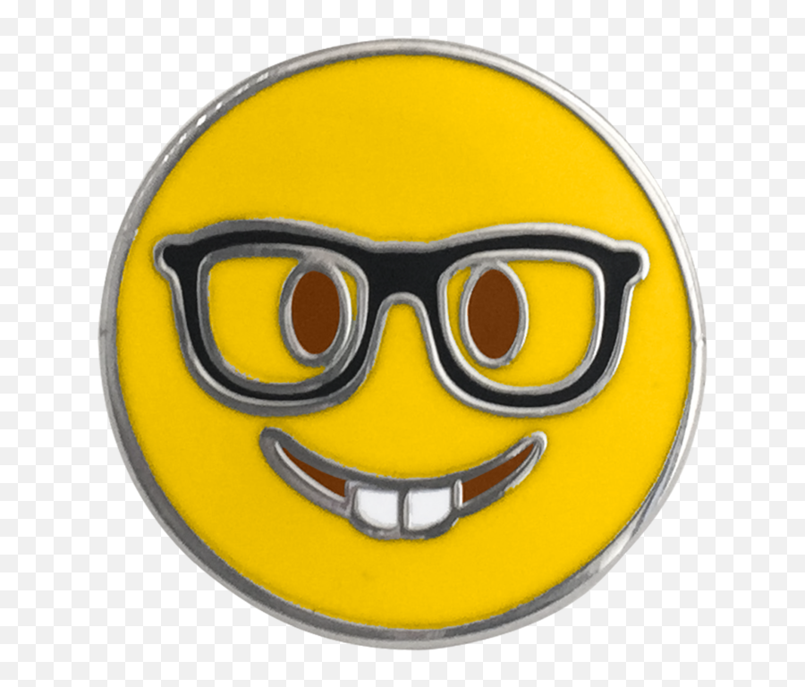 Nerd Emoji Pin - Happy,Emoji Pop Tarts