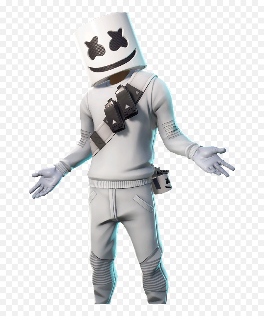 Marshmello Costume - Marshmello Fortnite Emoji,Emoji Costume Ebay