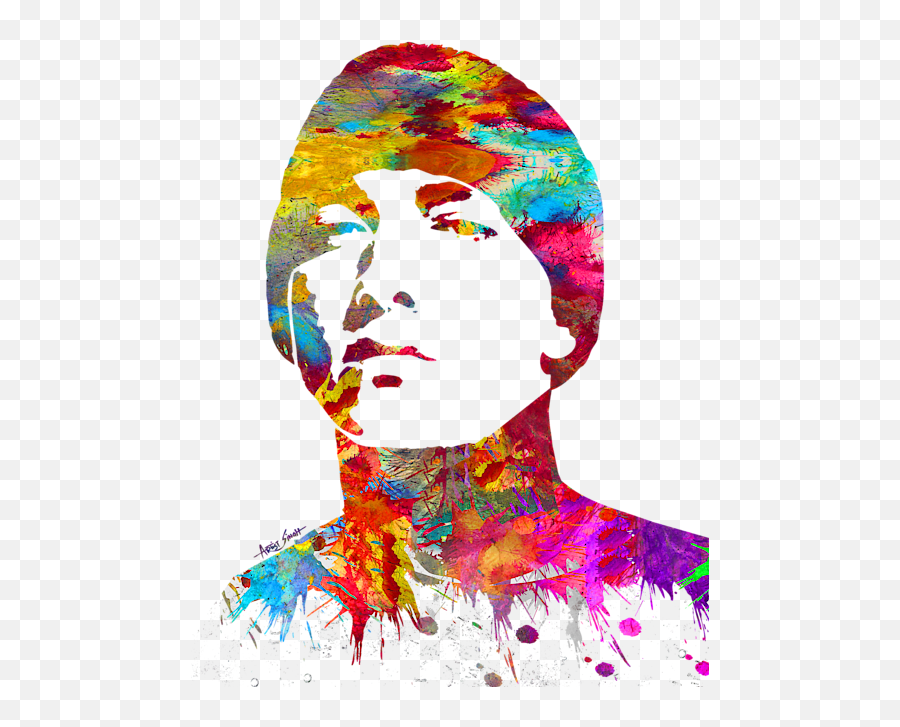 Eminem Water Color Artist Singh T - Eminem Art Color Emoji,Eminem Emotion