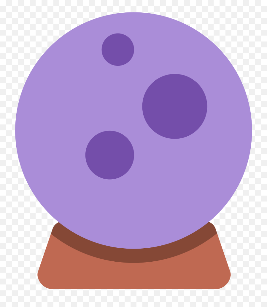 Crystal Ball Emoji Clipart - Crystal Ball Emoji,Joker Emoji Android