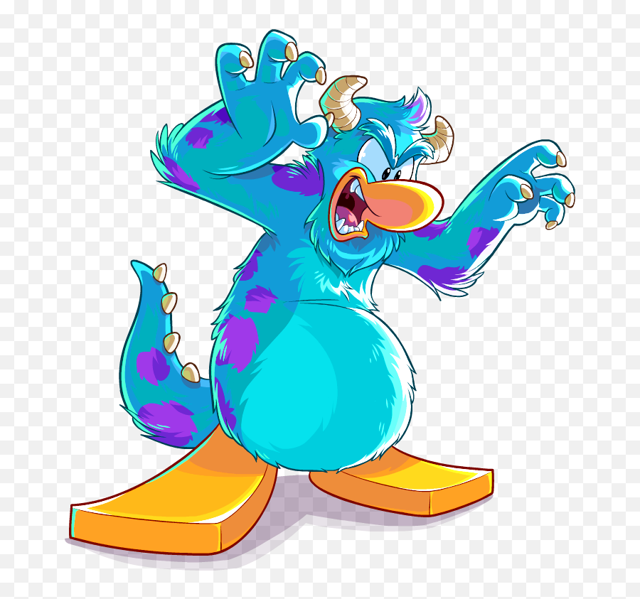 Clipart Of The Club Penguin Monsters University - Club Penguin Monsters University Png Emoji,Clubpenguin Emotions