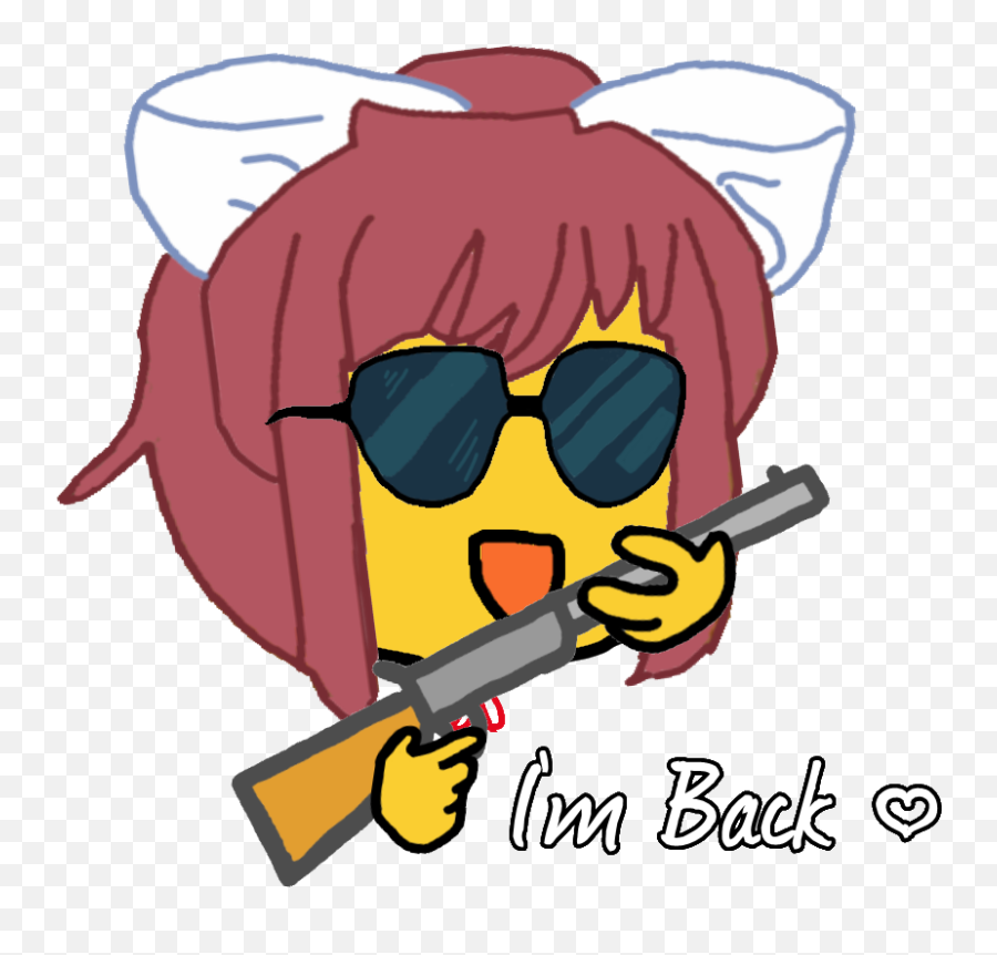 Emoj - Ika Is Back After Letting The Other Doki Emojis Get Girly,Gun Emojis