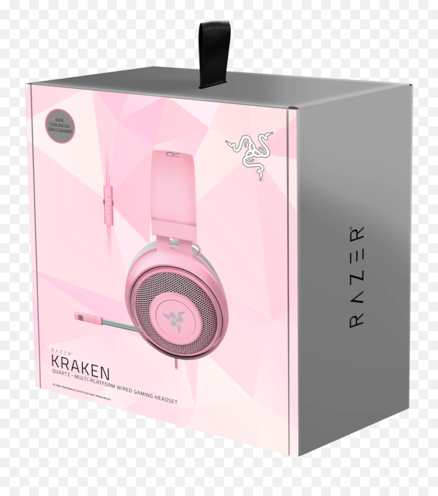 Razer Kraken - Multiplatform Wired Gaming Headset Quartz Frml Packaging Razer Kraken Quartz Headset Emoji,Headset Emoji