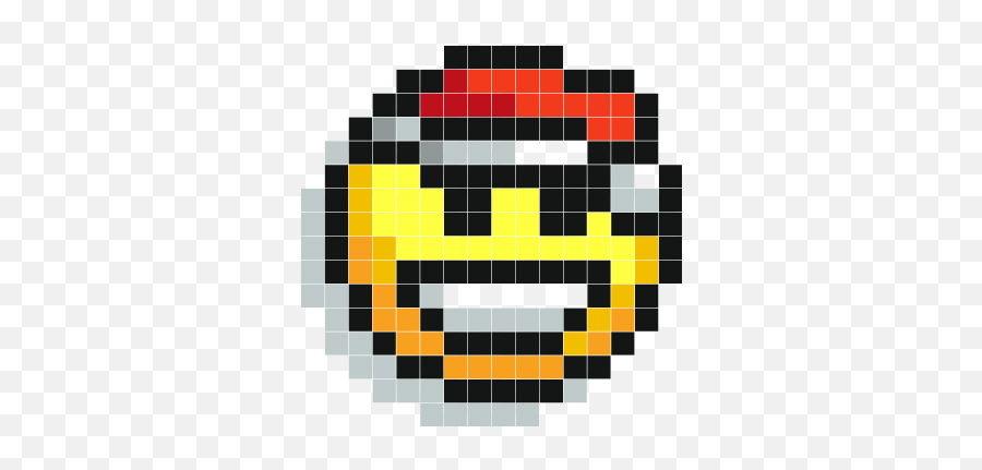 Noël Smiley - Pixel Smiley Face Emoji,Tiny Emoticon Images 50 Pixel By 50 Pixel