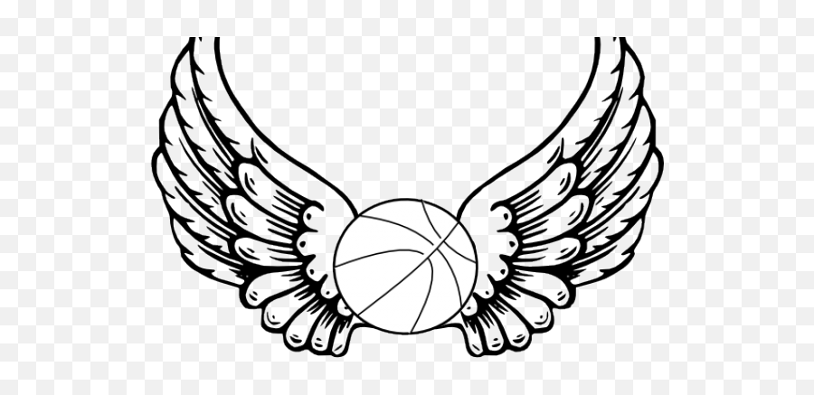 Transparent Angel Wings Drawing Png - Angel Wings Drawing Outline Emoji,Fun2draw Emoji