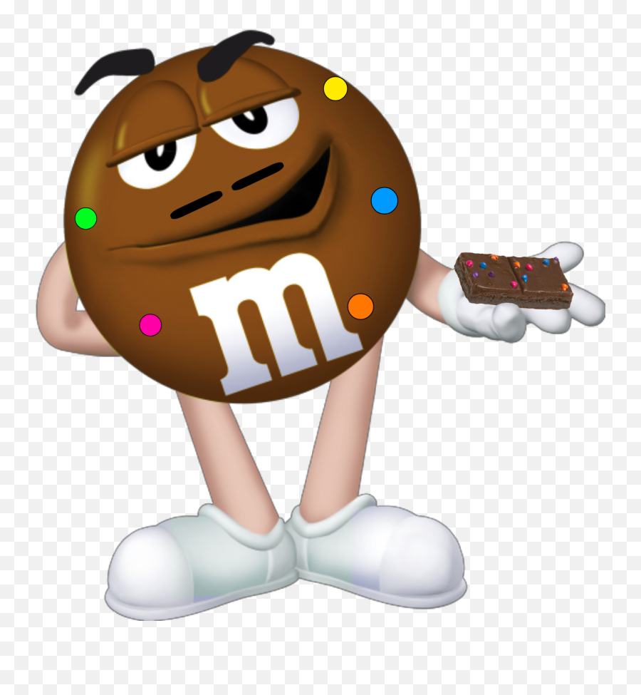 Download Brownie In Mu0026mu0027s The Movie - Mu0026mu0027s Adventure Mm Chocolate Png Emoji,Brownie Emoji