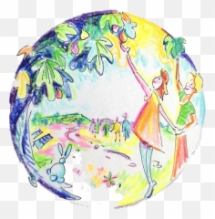 The History U2013 Global Ecovillage - Sketch Emoji,Trampoline Art And Emotions