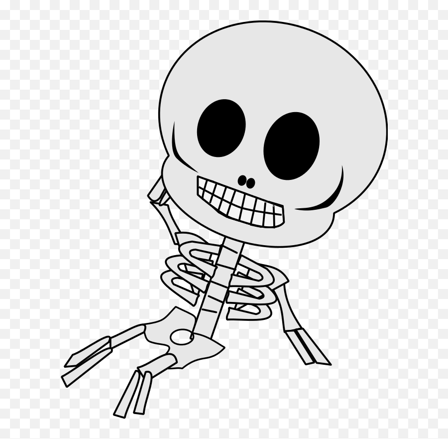 Free Clipart - 1001freedownloadscom Cartoon Skeleton Png Emoji,Thumbs Up Skelliton Emoji