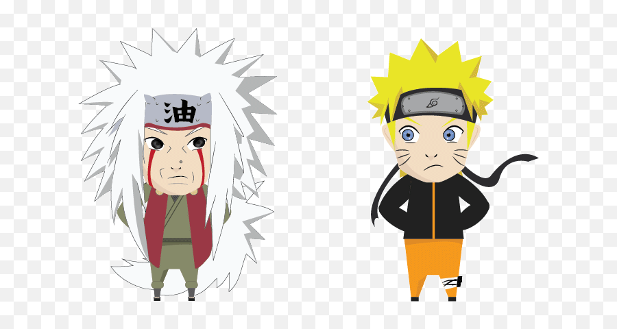 Jiraiya Naruto Sticker Gif On Behance Anime Stickers - Cloudygif Naruto Gif Transparent Emoji,Naruto Emojis