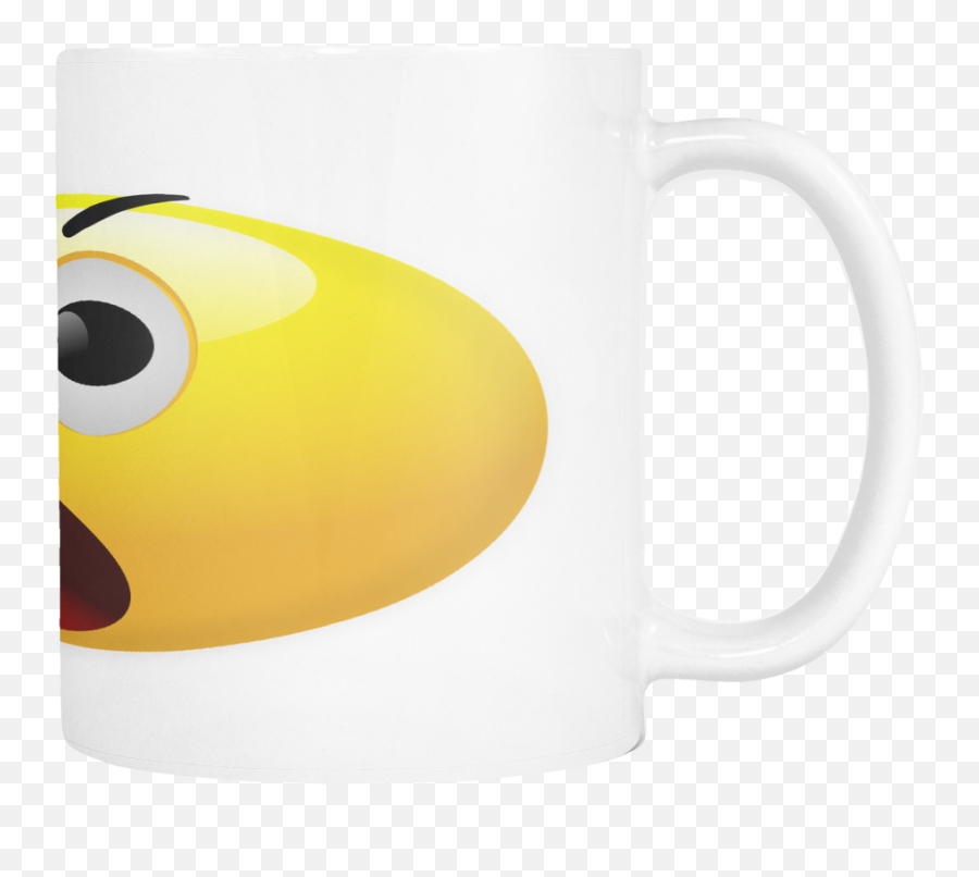 Big Mouth Smiley 11 Ounce Coffee Mug - Serveware Emoji,Coffeecup Emoticon