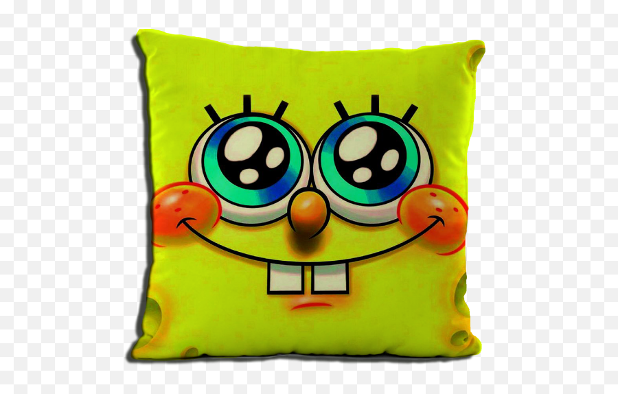 Almofada Bob - Silly Spongebob Emoji,Almofadas De Emoticons