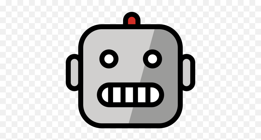 Robot Emoji - Robot Emoji,Iphone Emoji Meanings