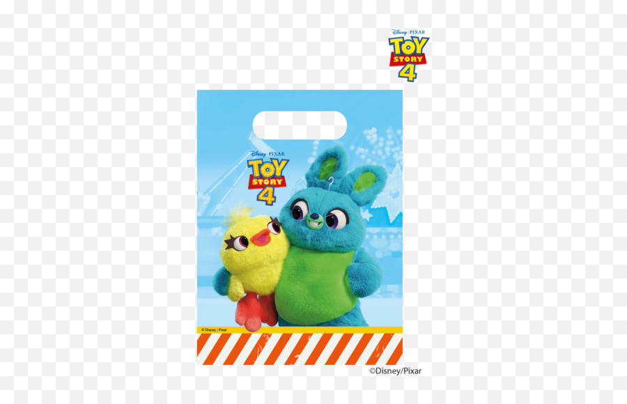 Disney Toy Story 4 Birthday Party Supplies - Pack Of 6 Party Toy Story 4 Bunny Et Ducky Emoji,Disney Emojis Goofy Stuffed