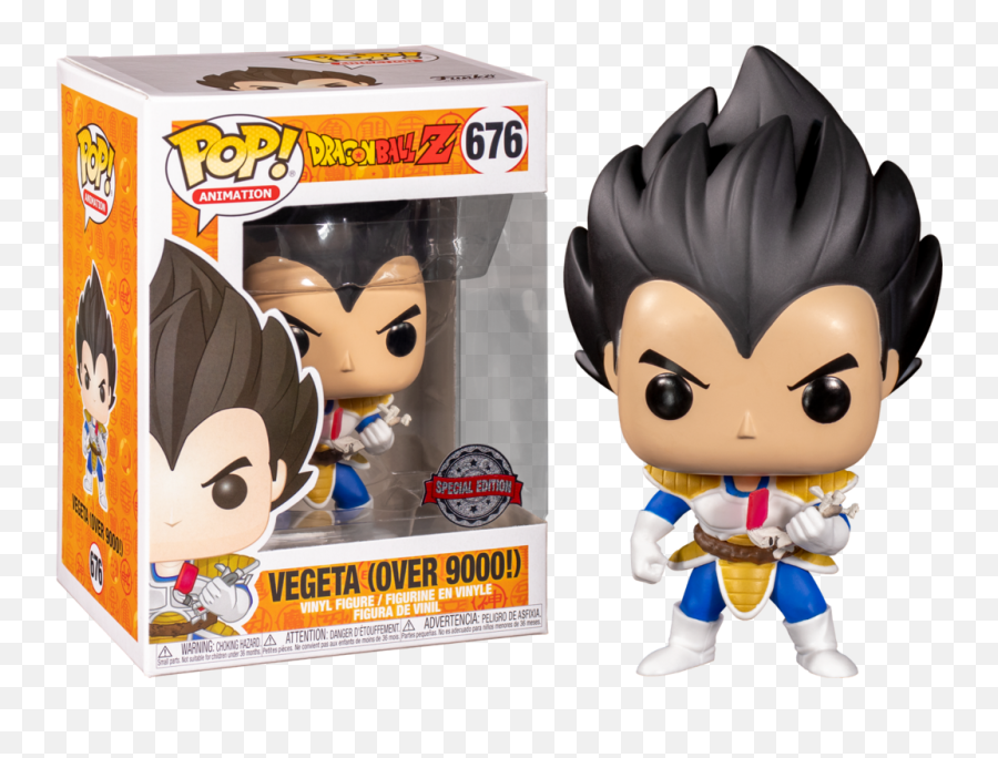 Funko Dragon Ball Z - Figurine Pop Dragon Ball Vegeta Emoji,Dbz Scouter Emoji Transparent