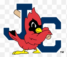The Birds On Bat Cardinals Logo - Logodix Little League Cardinal Logo Emoji,Red Cardinal Bird Emoji
