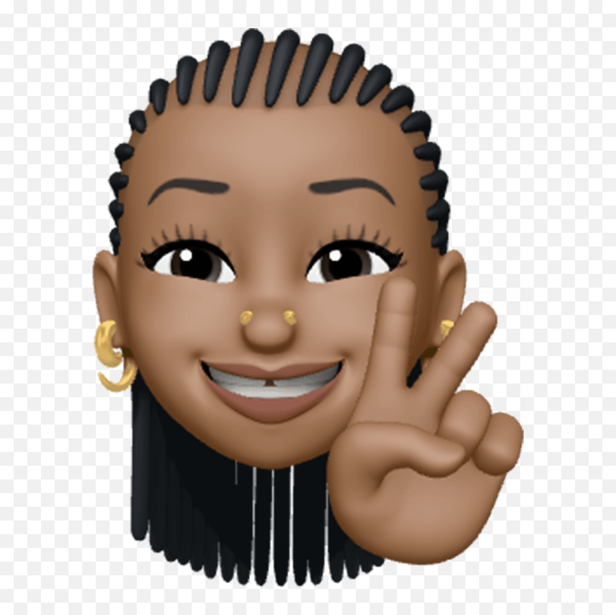 About Gal - Dem Baking Star Emoji,Small Brown Girl With Hand Out Iphone Emojis