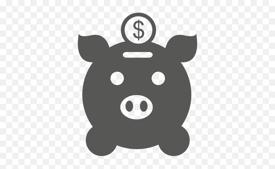 Coin Inserting Pig Bank Icon Transparent Png U0026 Svg Vector - Porco Icone Emoji,Pig Emoji Mages Transparent Background