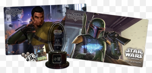 Champion Of The Force - Fantasy Flight Games Star Wars Lcg 2014 Worlds Emoji,Boba Fett Emoticon Art