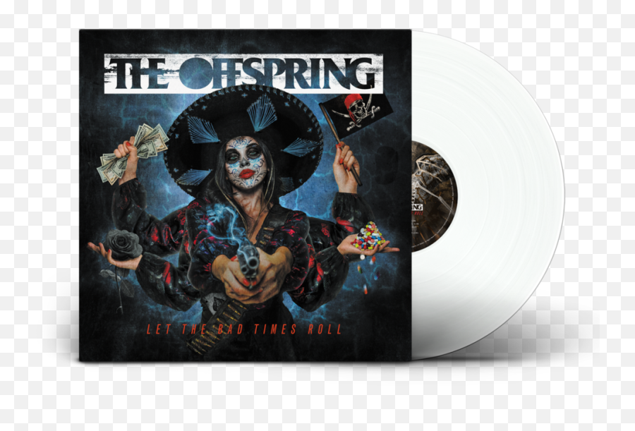 Limited Edition - Offspring Let The Bad Times Roll Orange Vinyl Emoji,Rolling Roses Mixed Emotions