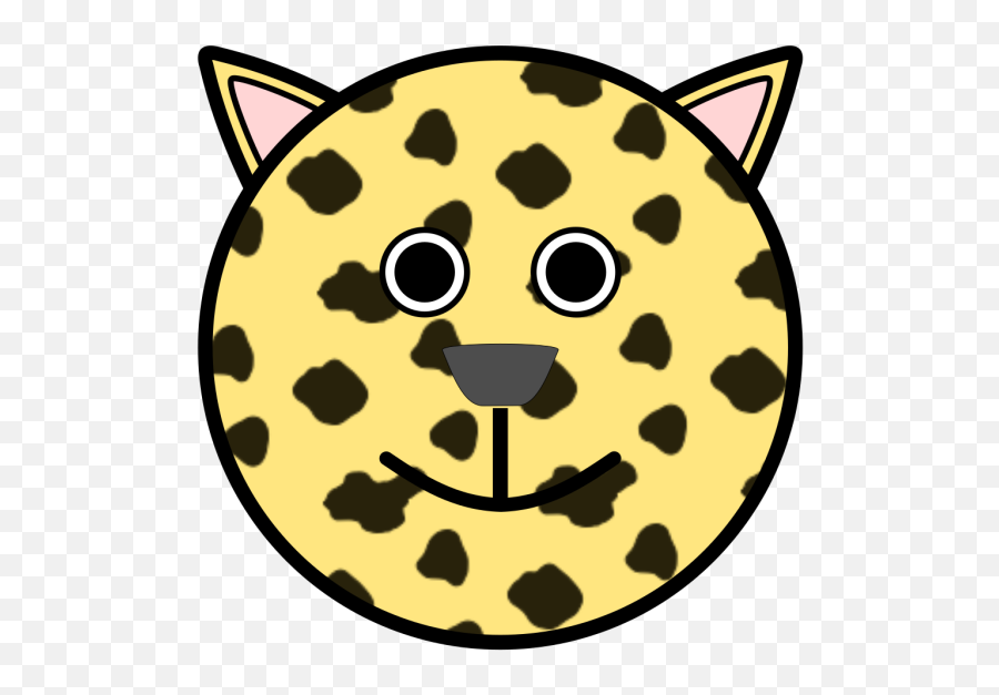 Leopard Transparent Background Png Svg Clip Art For Web Emoji,Leopard Emojis With Black Background