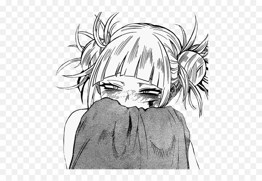 Himiko Toga Transparent Manga - Fairymello Emoji,Toga Himiko Emoticons